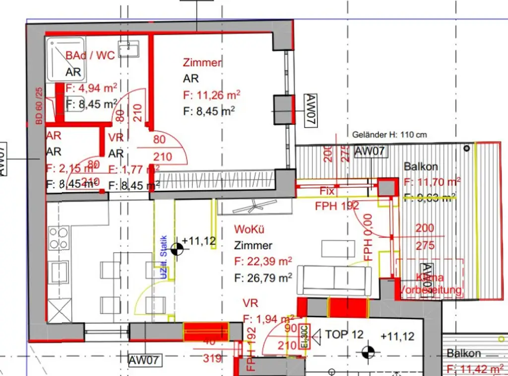 ++NEU++ Großartige 2-Zimmer Altbauwohnung mit Balkon