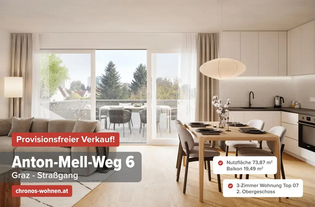 Neubau! 3-Zimmer-Neubauwohung nahe Klusemann-Schule! PROVISIONSFREI FÜR KÄUFER!