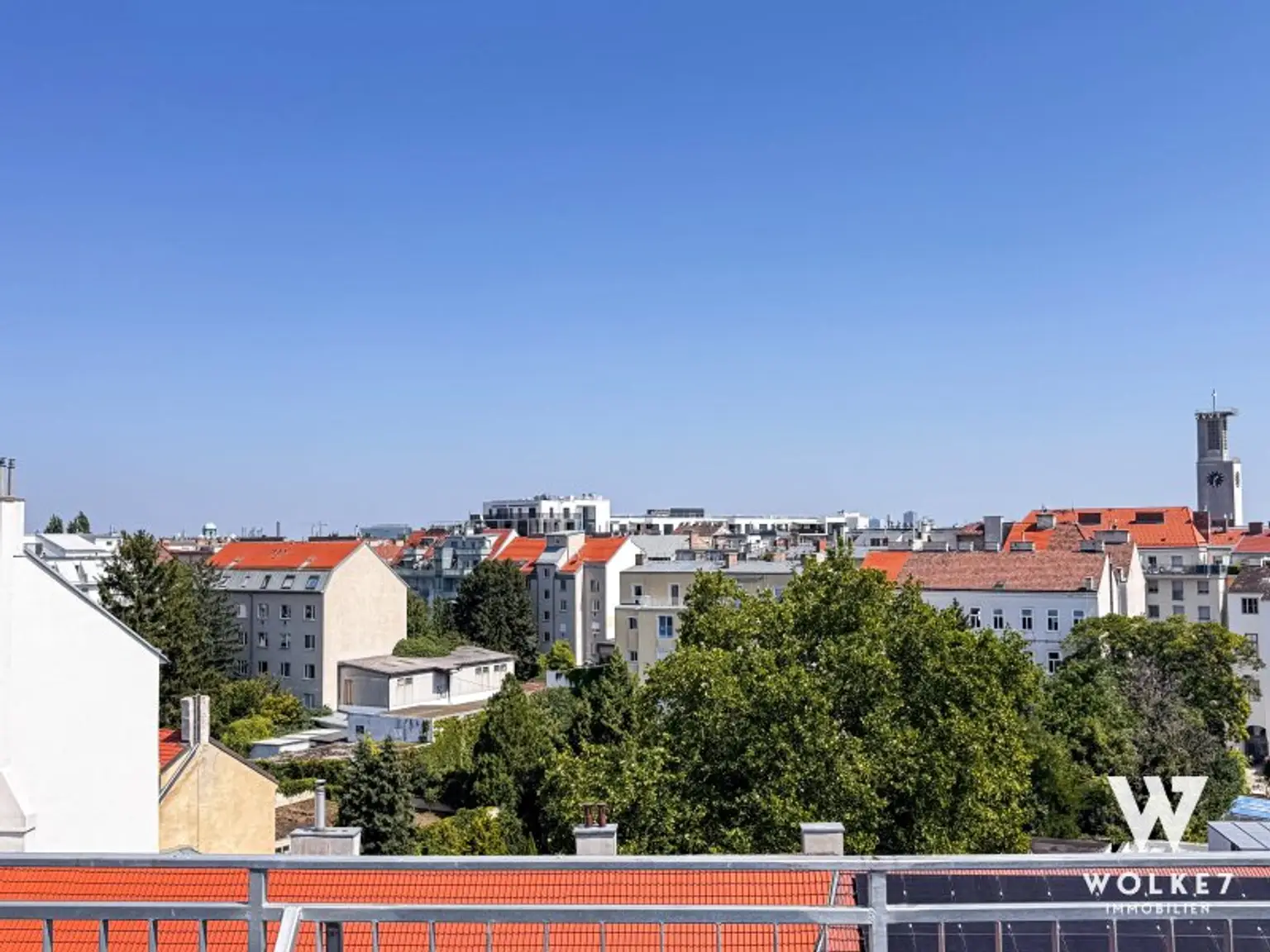 Dachterrassenwohnung mit 360° Panorama | 63m² Dachterasse | Am Spitz