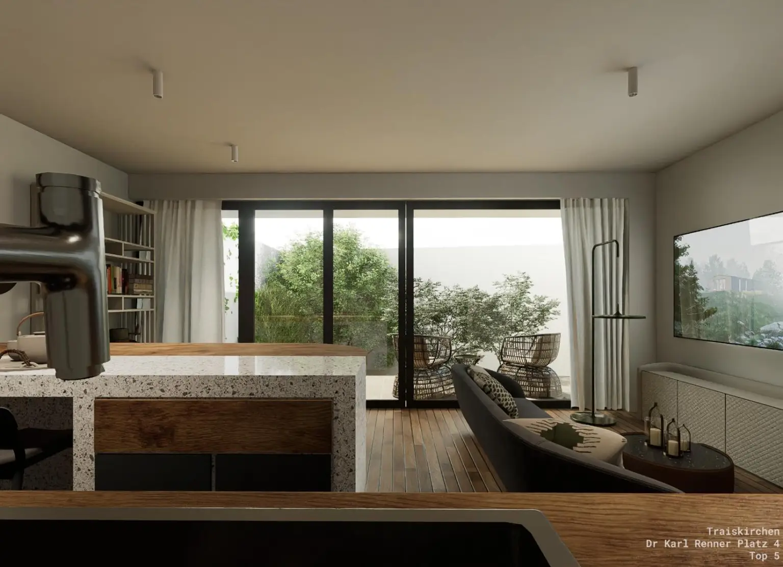 Großzügige 4 Zimmer Dachgeschosswohnung mit traumhafter Dachterrasse