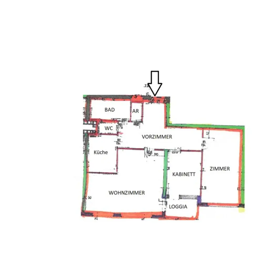 Wohnen nach Wunsch – sanierungsbedürftige 3-Zimmer-Wohnung mit Loggia und Stellplatz