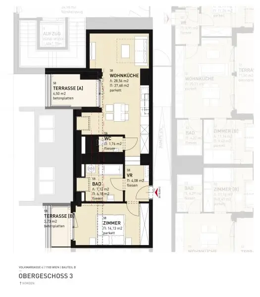 Grundriss: Himberger Straße 17