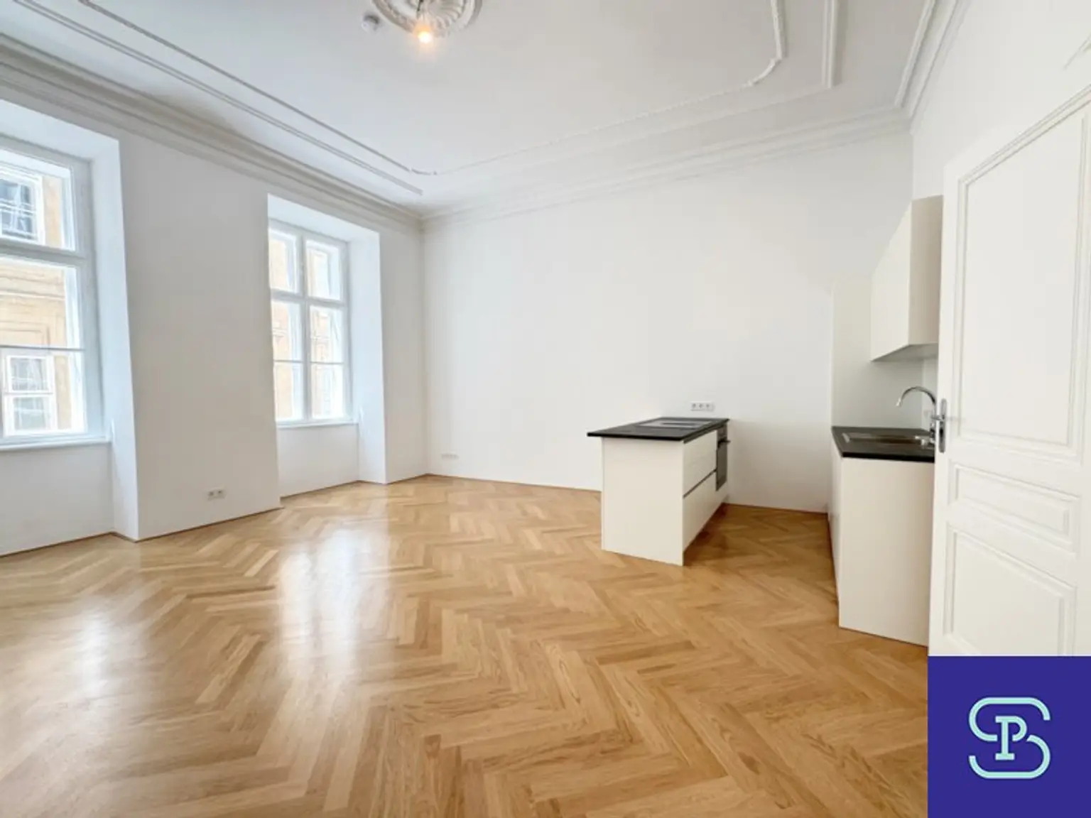Erstbezug: 112m² Altbau mit 4 Zimmern und Einbauküche am Franziskanerplatz - 1010 Wien