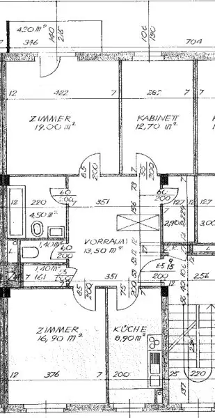 NEU sanierte und zentral begehbare 3 Zimmer Neubauwohnung in Bestlage von Untersievering - 1190 Wien!