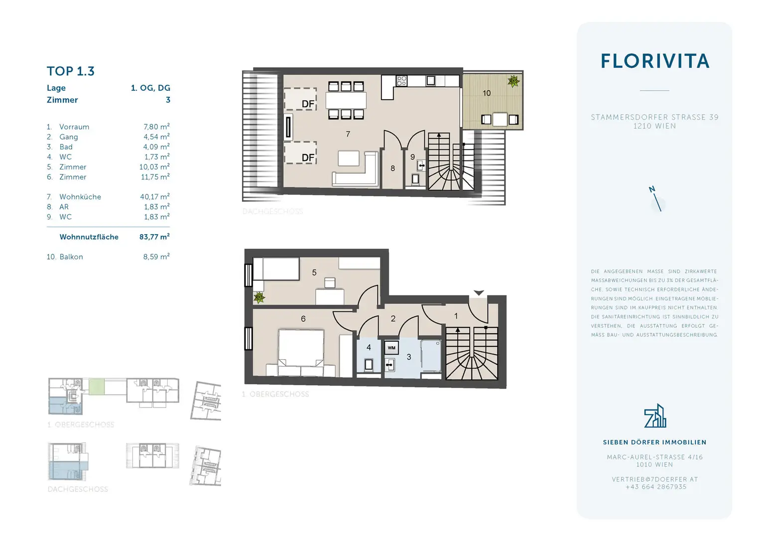 Verkaufsplan-Top1.3-Florivita-Sieben-Dörfer-Immobilien