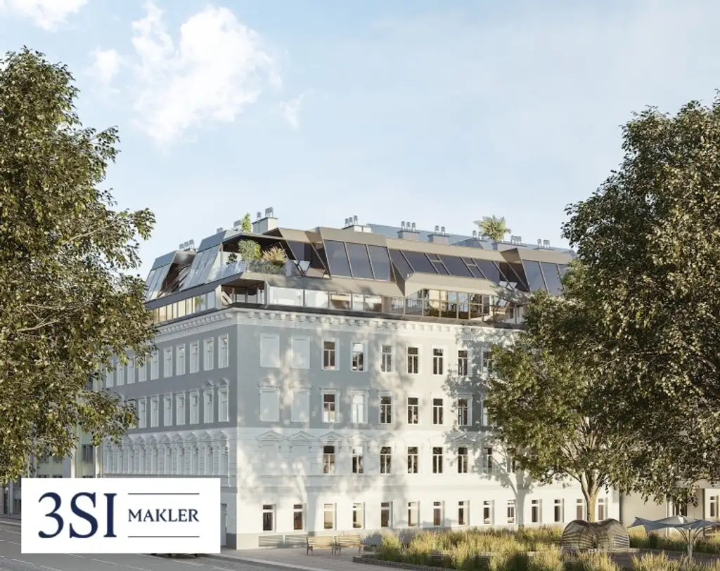 Baubewilligter Rohdachboden in prachtvollem Eckzinshaus in gefragter Wohnlage