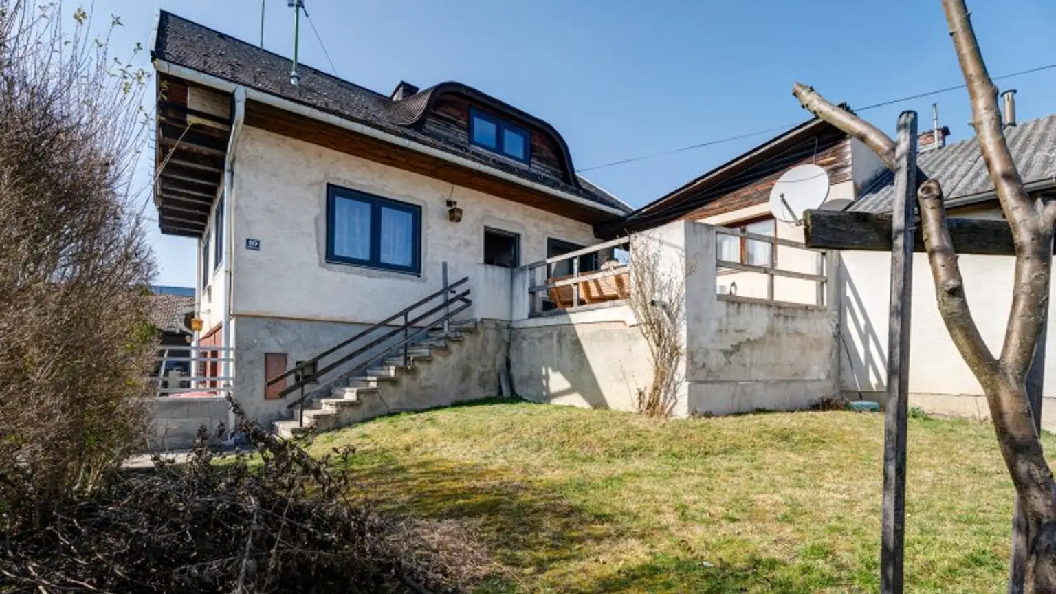 Potentialreiches Haus mit spitzen Weinkellerröhren in Groß-Schweinbarth