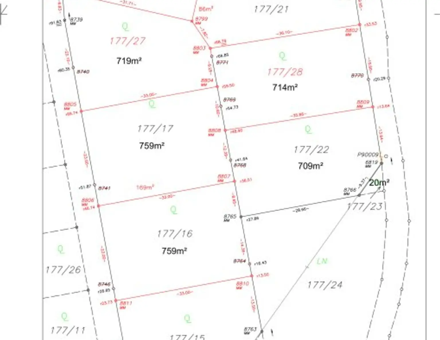 Baugrundstück 177/22 mit 729m² in Eberschwang