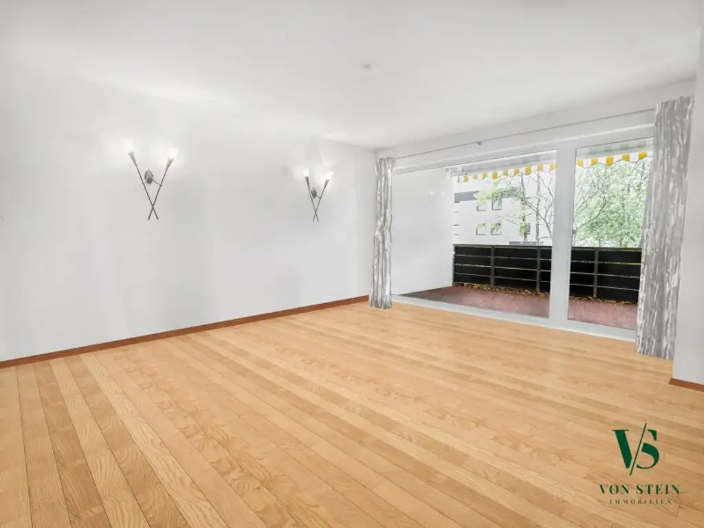 Bogenhausens Schmuckstück: Exklusive 3-Zimmer-Wohnung mit Loggia und Garage
