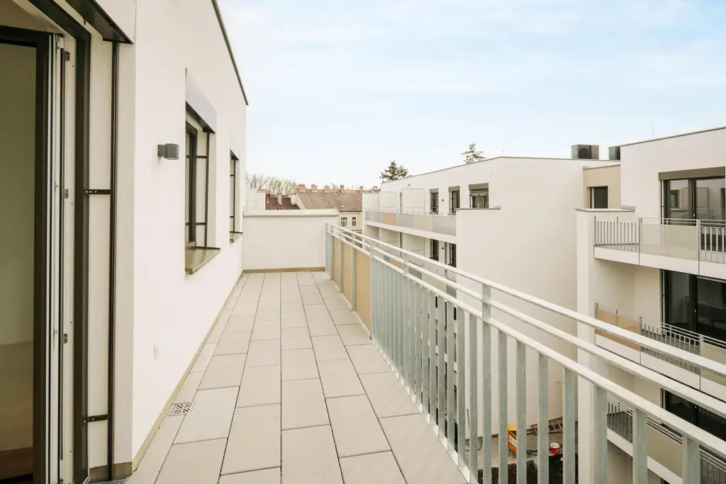 DEMNÄCHST zu besichtigen/Wien Hauptbahnhof/ Stockerau in nur 40 Minuten..., 3 sonnige Zimmer plus Loggia