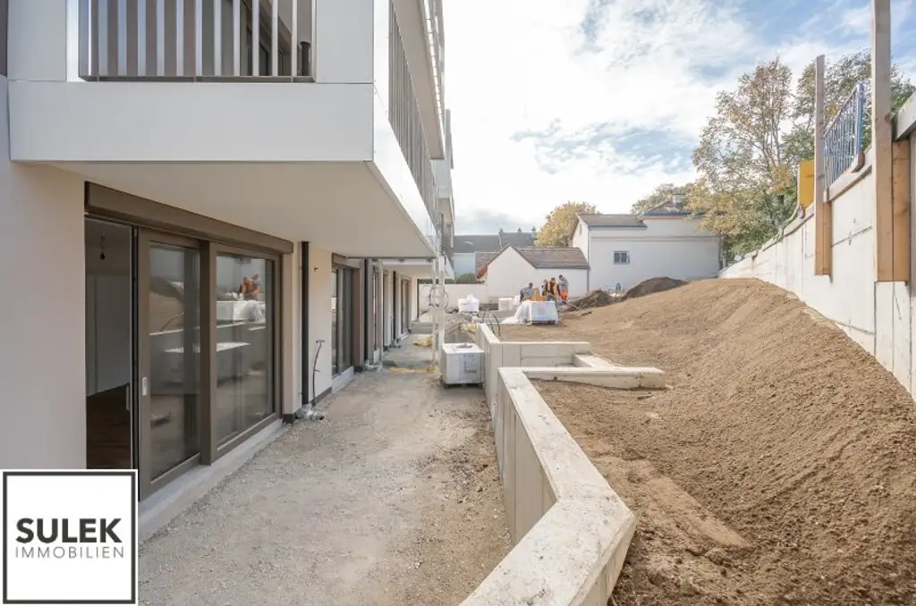 Wohnen in der SCHEFFERGASSE 4: durchgestreckte 4 Zimmer Wohnung mit Terrasse und Garten - Erstbezug ab Q1/2026!