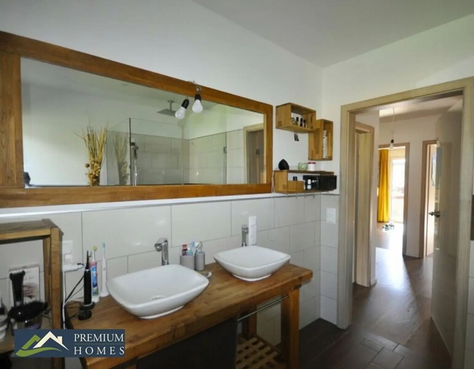 Reihenmittelhaus in Kramsach - Bad/Dusche mit WC