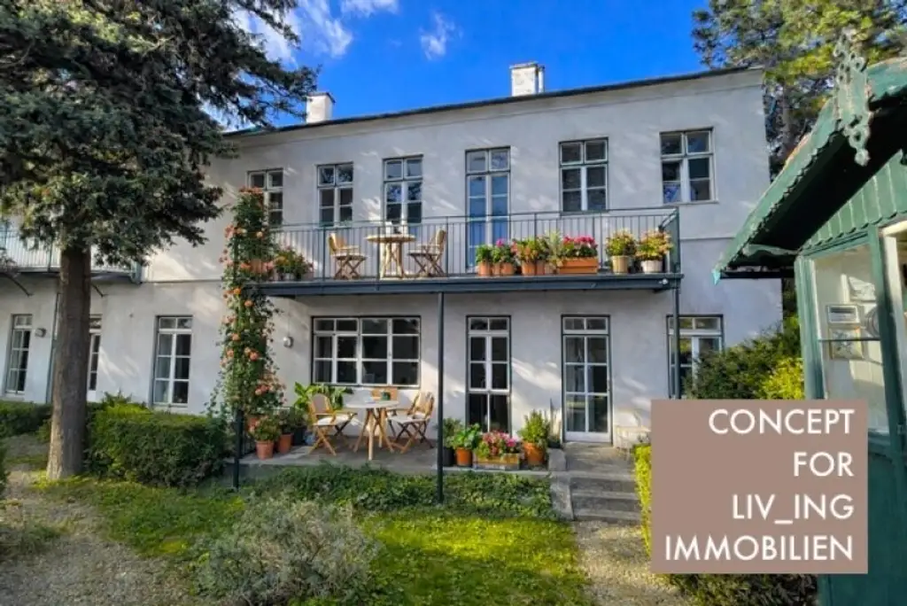 4 Zimmer Altbauflair in Altwiener Fuhrwerkerhaus. 88m2. Idyllischer Allgemeingarten. Sanierungsbedarf. Nahe Schloss Schönbrunn &Hietzing.