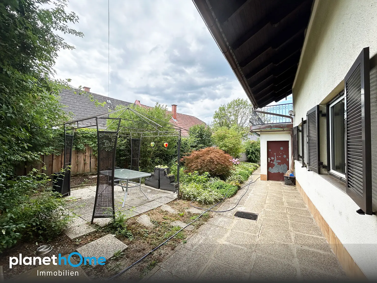 Gartenansicht hinten