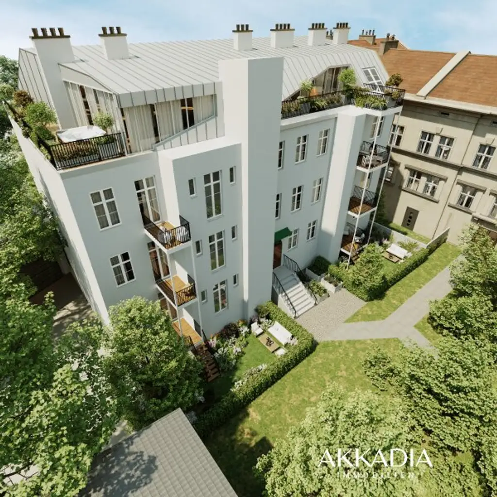 Das Penthouse über den Baumkronen