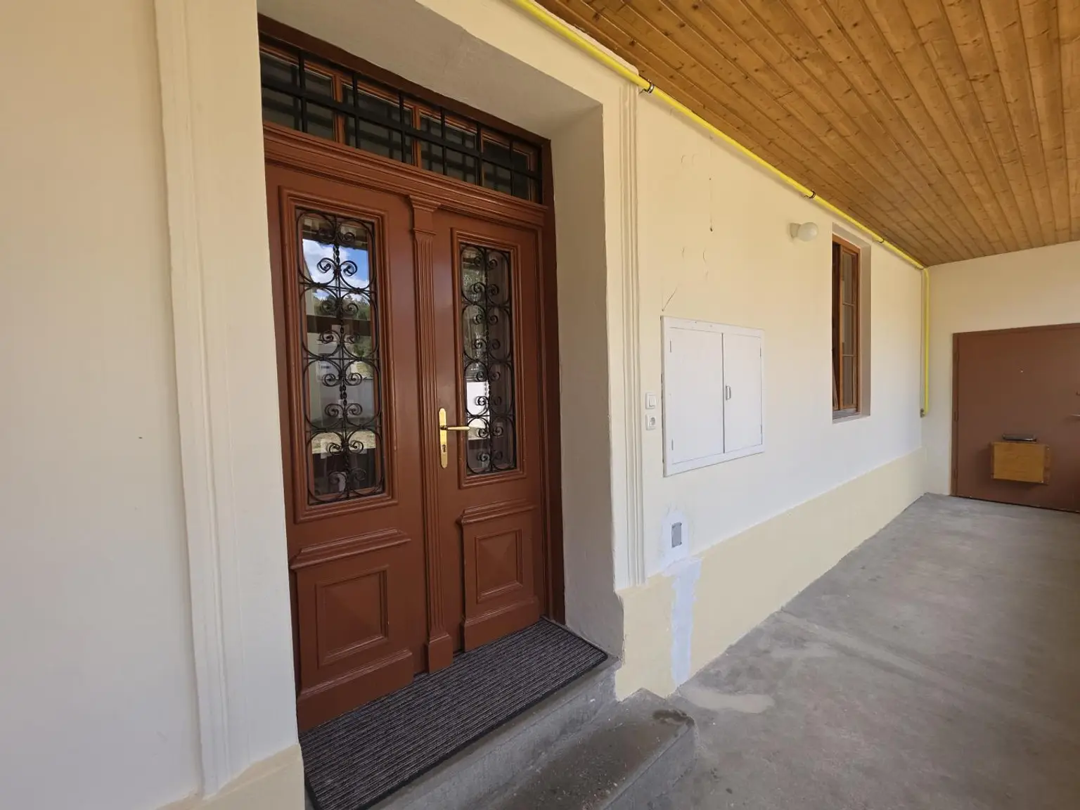 Eingang ins Haus