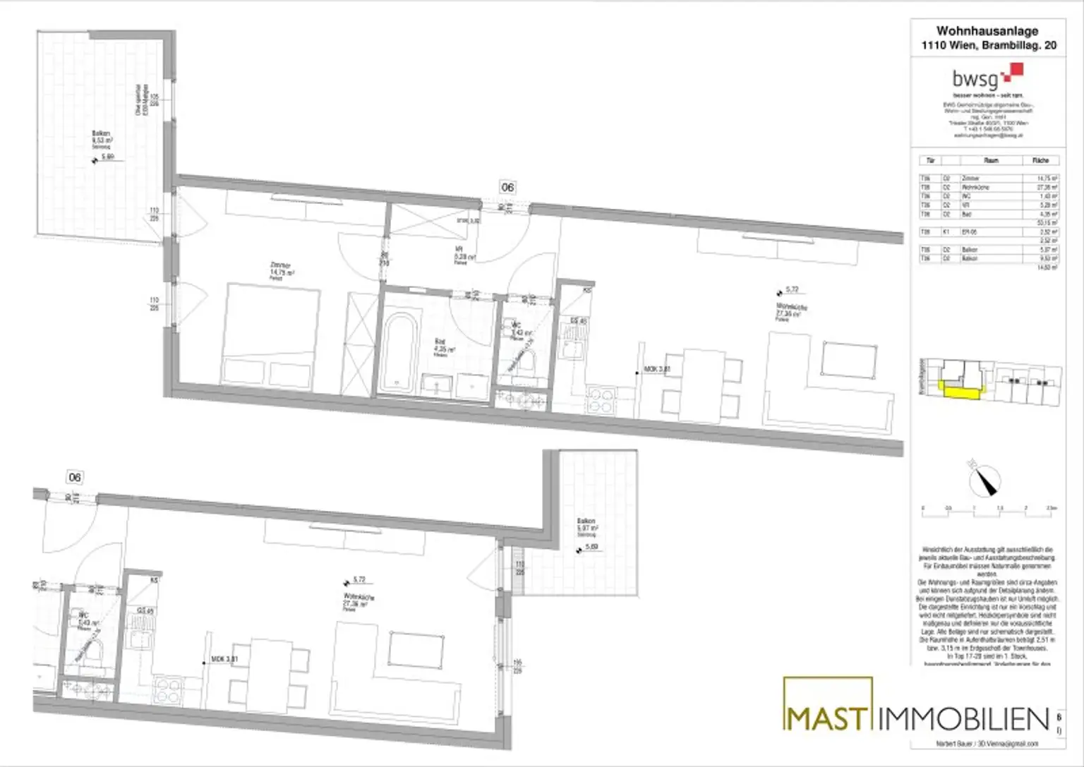 *NEU* 2 Zimmer Wohnung mit 2 Balkonen - Provisionsfrei für den Käufer