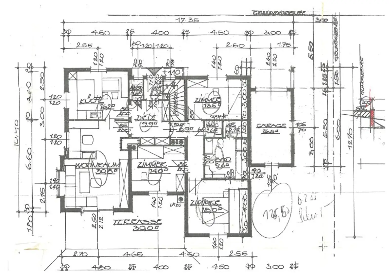 Charmanter und schöner 130m² Architekten-Bungalow in Keutschach Nähe Rauschelesee in Aussichtslage