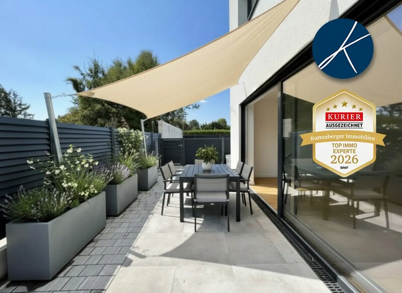 KI-generierter Gestaltungsvorschlag (Möblierung nicht enthalten)