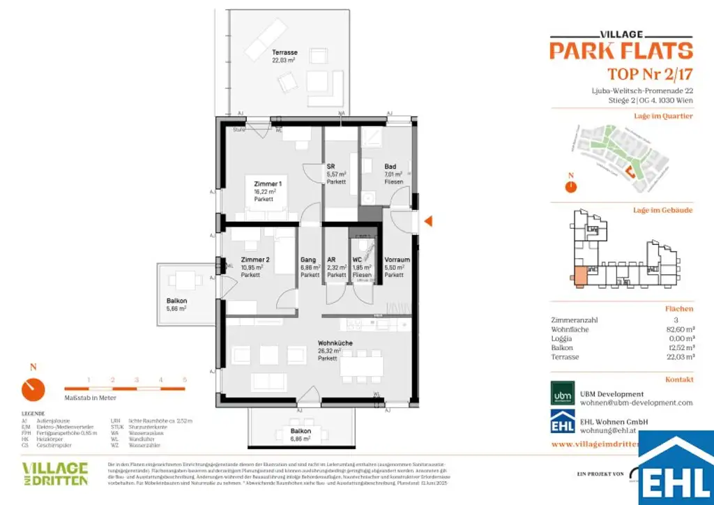 Zukunftssicher investieren in Wiens begehrtem Stadtteil – PARK FLATS