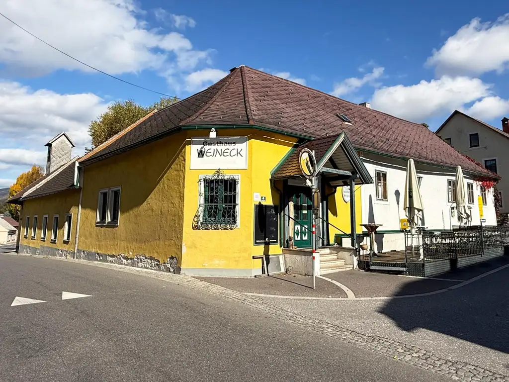 Gasthaus / Weinstube "WEINECK" im Yspertal zu erwerben!