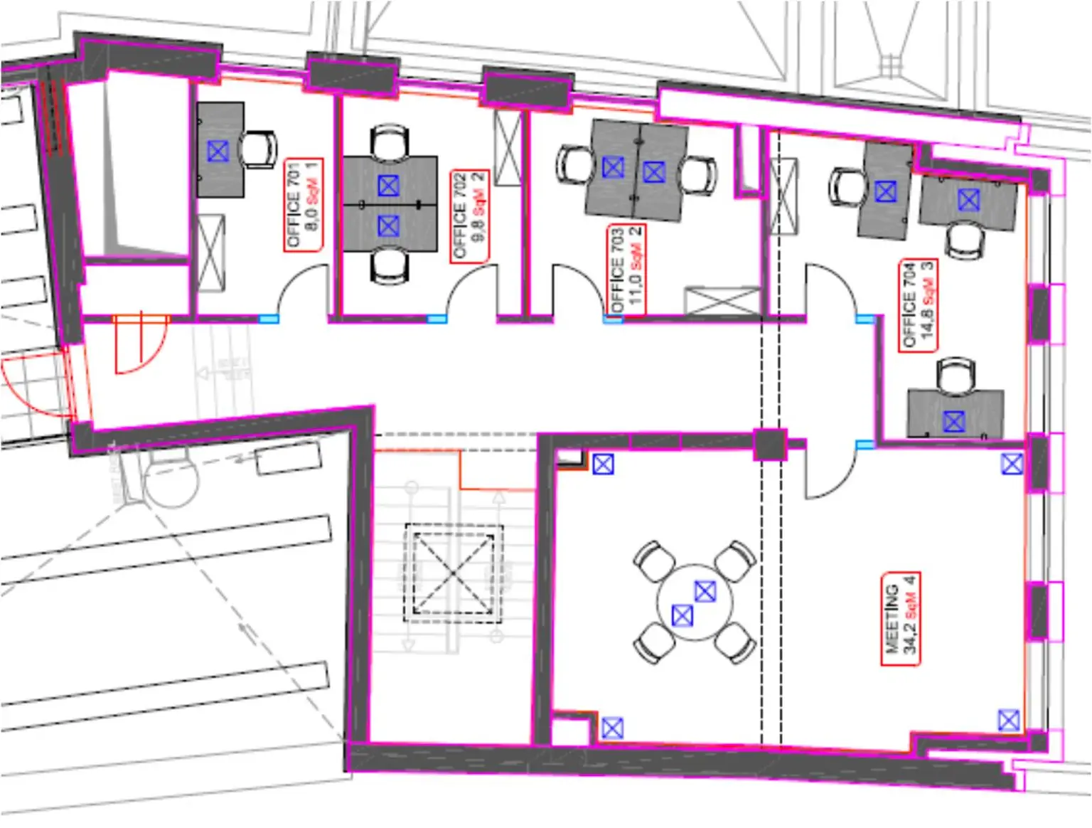 Büro Fleischmarkt - eigene Fläche