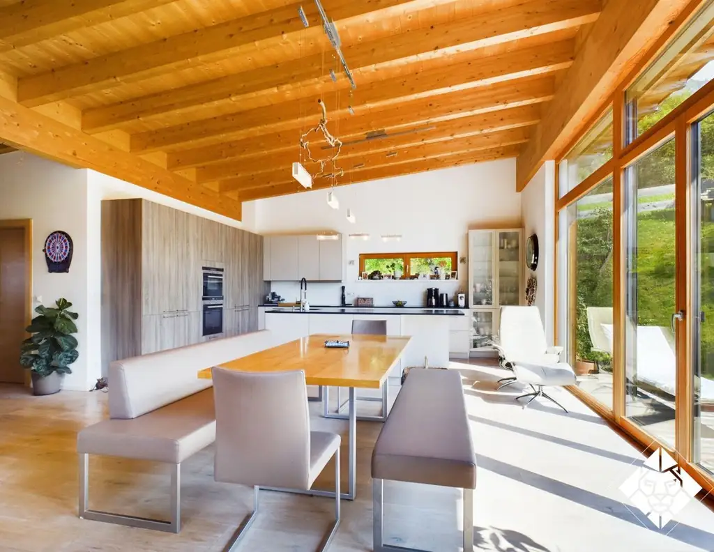 Exklusives Architektenhaus in der Schwoich zu kaufen - Naturverbundenes Wohnen in Tirol