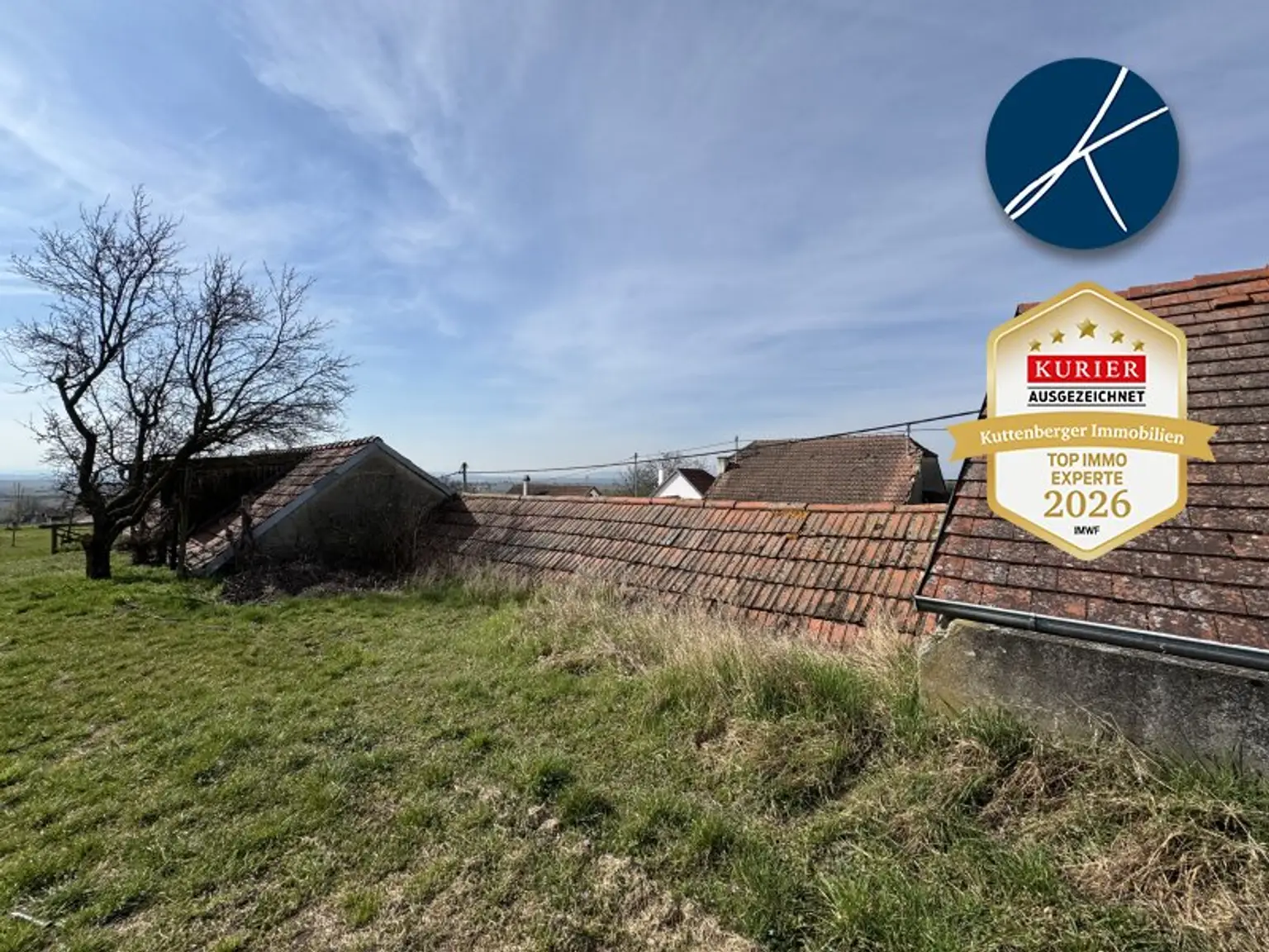 Platz für eine mögliche Terrasse