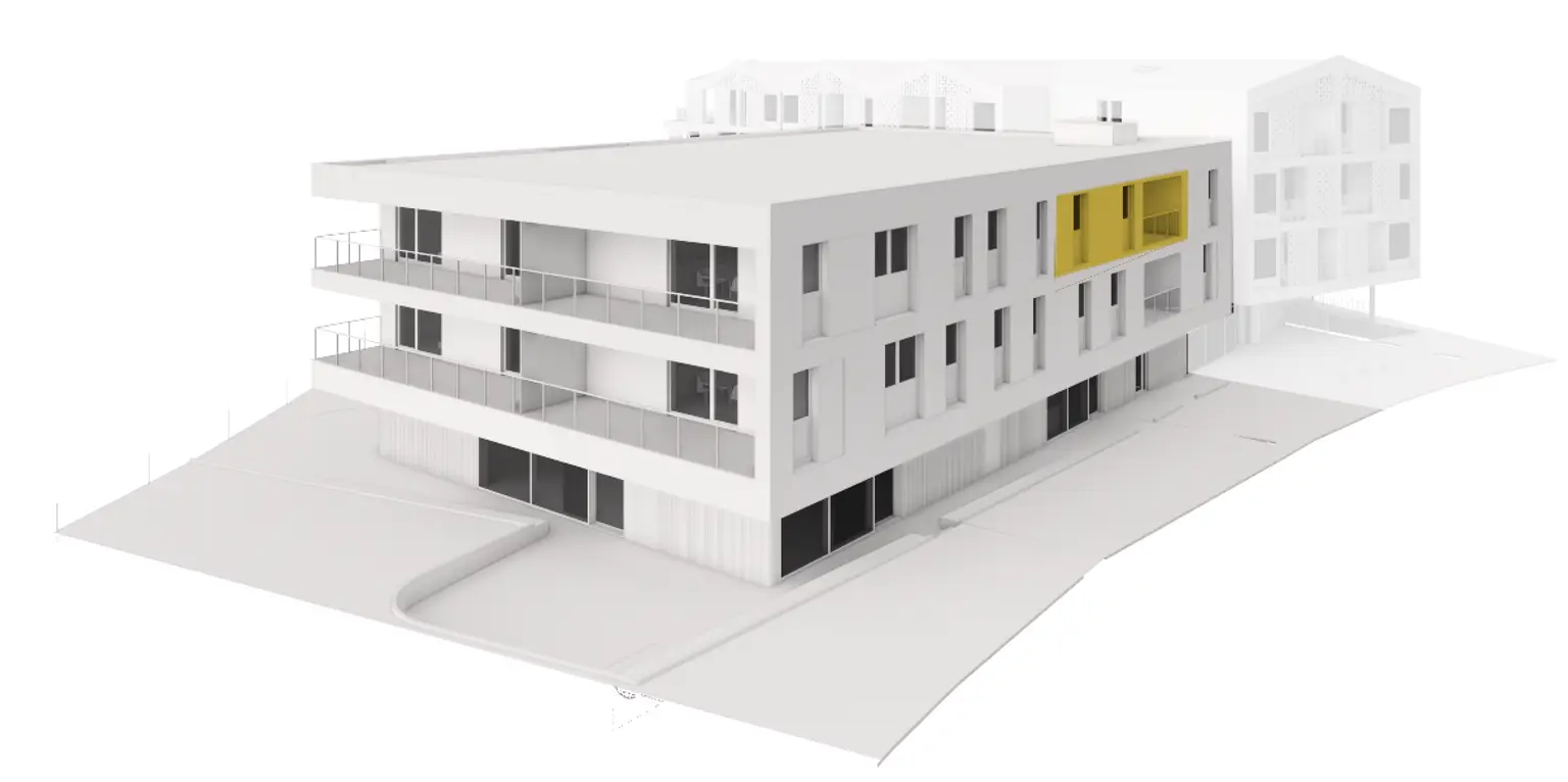 Architektonisch hochwertiger Neubau in bester Lage von Scharnitz! Top 06