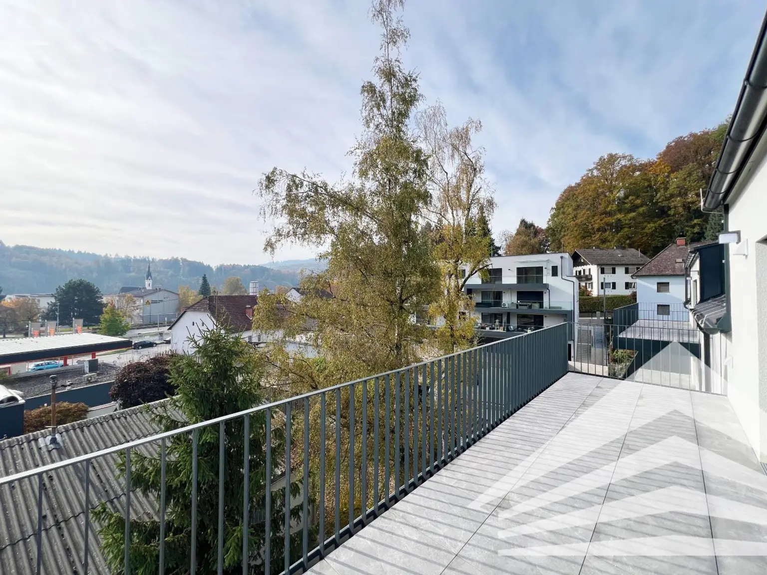 Außergewöhnliches 4-Zimmer Penthouse mit großem Balkon in Puchenau!