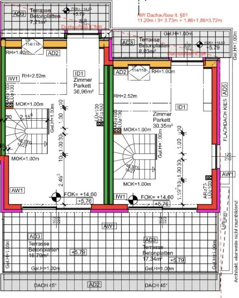 Familientraum - Doppelhaushälften - Großzügige Außenflächen - Massivbau - Luftwärmepumpe
