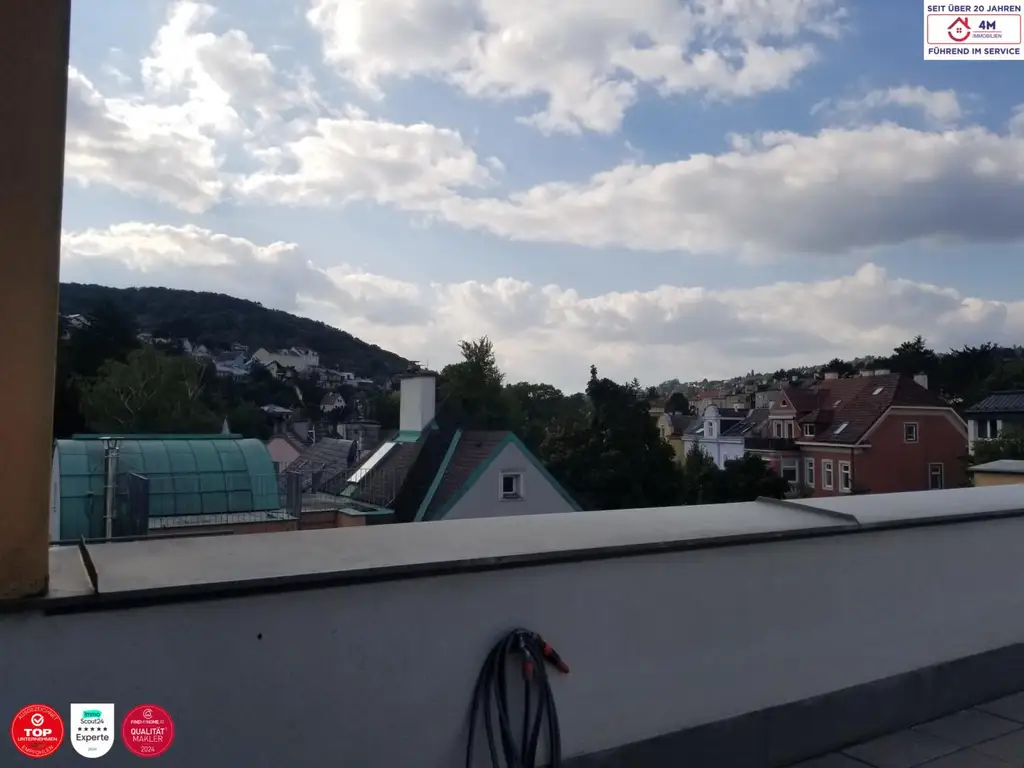 Dachterrassen-Wohntraum im Zentrum von Klosterneuburg