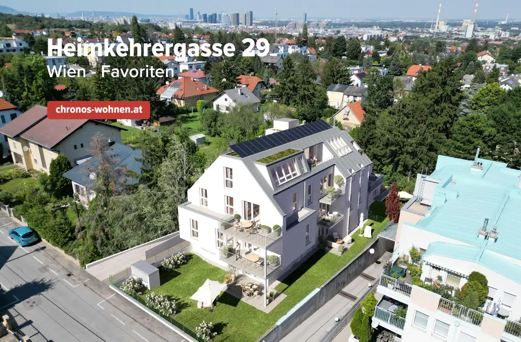 BAUBEGINN ERFOLGT! Neubauwohnungen in Ruhelage nahe Kurpark Oberlaa!