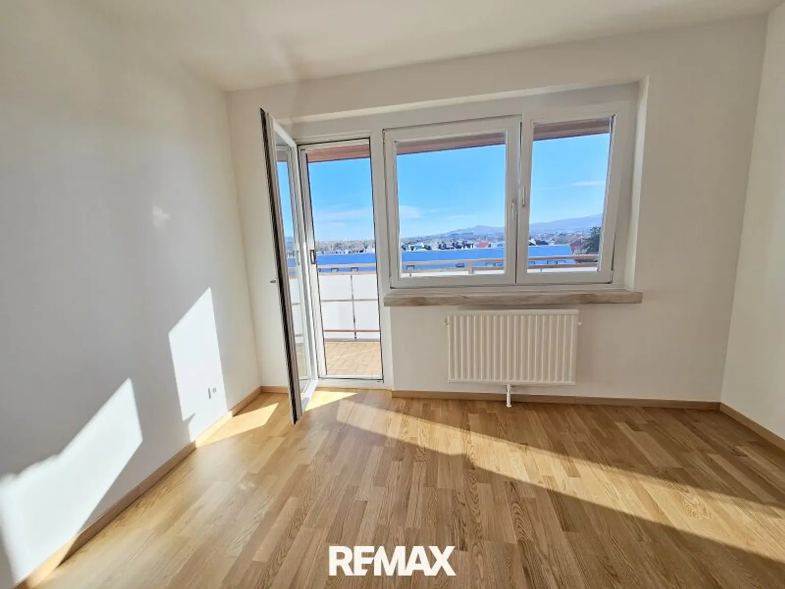Vom Schlafzimmer zur Loggia