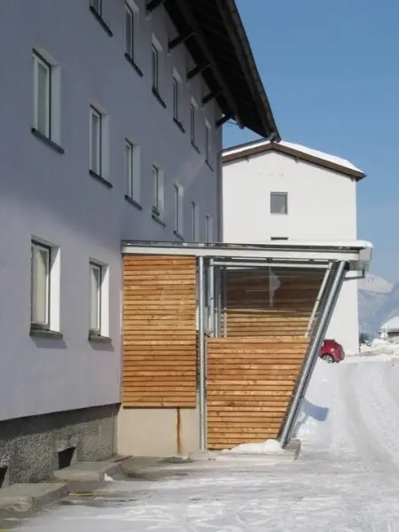 Eingangsüberdachung