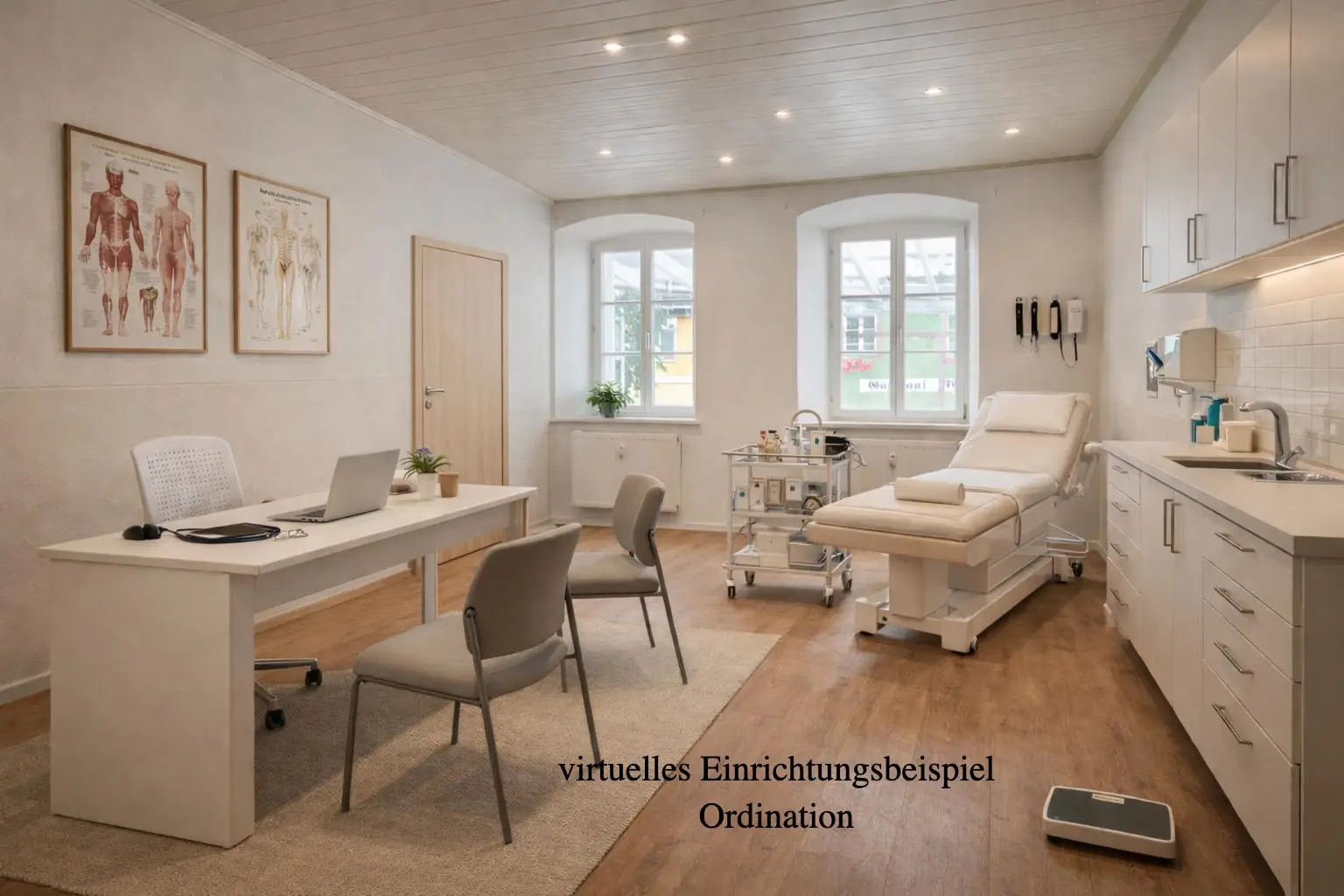 2_Ordination virtuelles Einrichtungsbeispiel