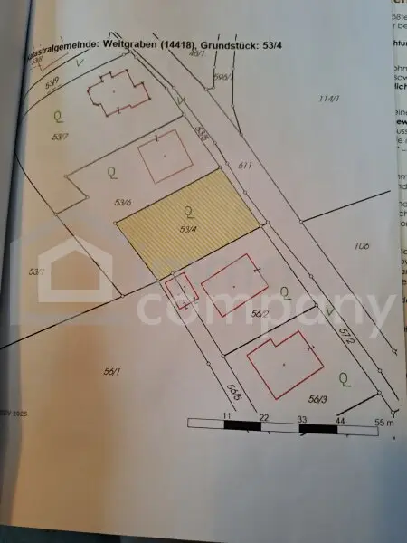 Traumhaftes Baugrundstück in Blindenmarkt: 857 m² mit herrlichem Bergblick! 75.000 €