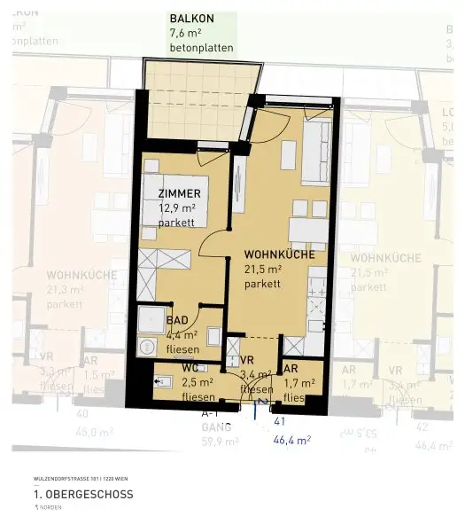 PROVISIONSFREI - Aspern Flats 101 - Ihr Traum vom Eigenheim im Grünen
