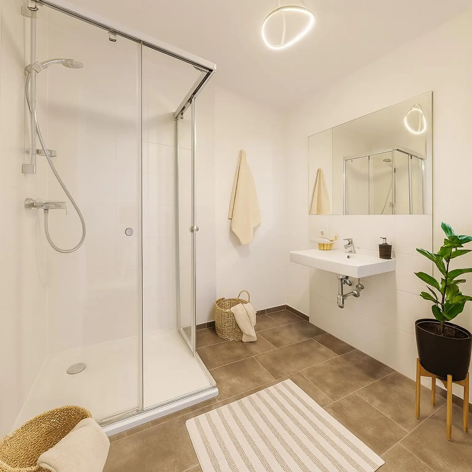 Wohnung - Badezimmer Visualisierung