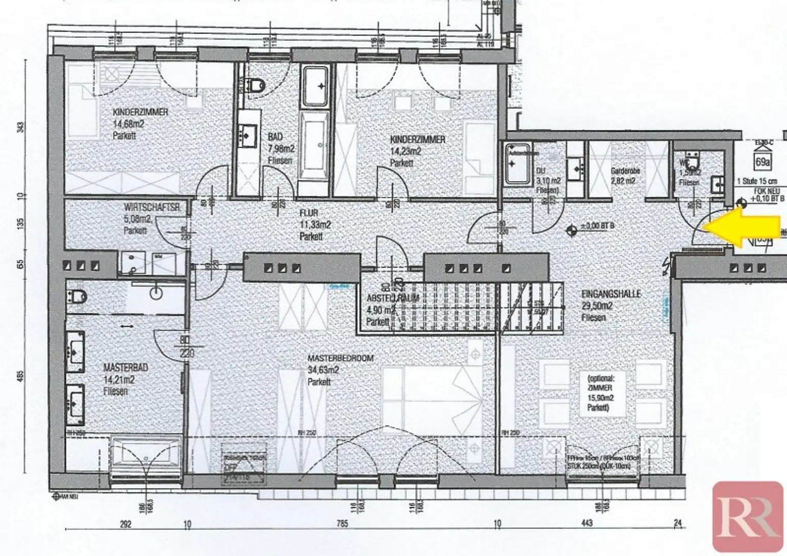 Wohnen über den Dächern von Döbling