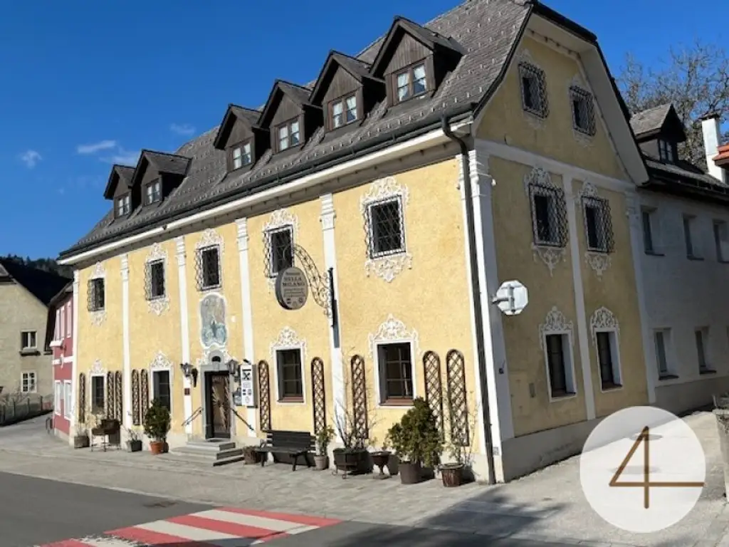 WIE DAMALS! Uriger Charm in altösterreichischem Gasthof in wunderschöner Zentrumslage! Anlageobjekt, Vermietet!