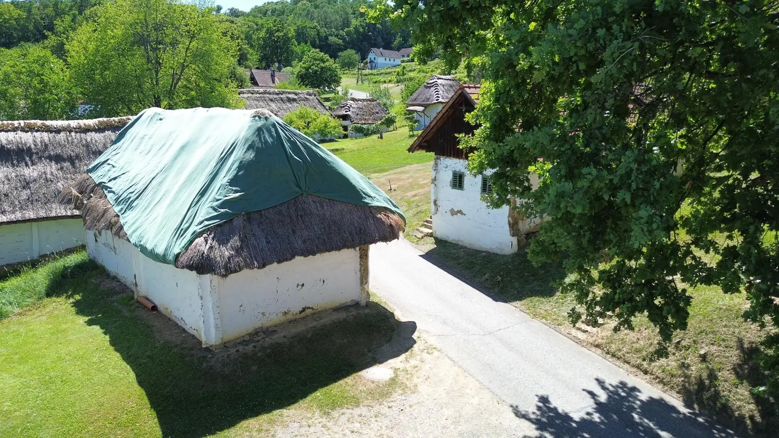 Drohnenansicht Blick nach Süden
