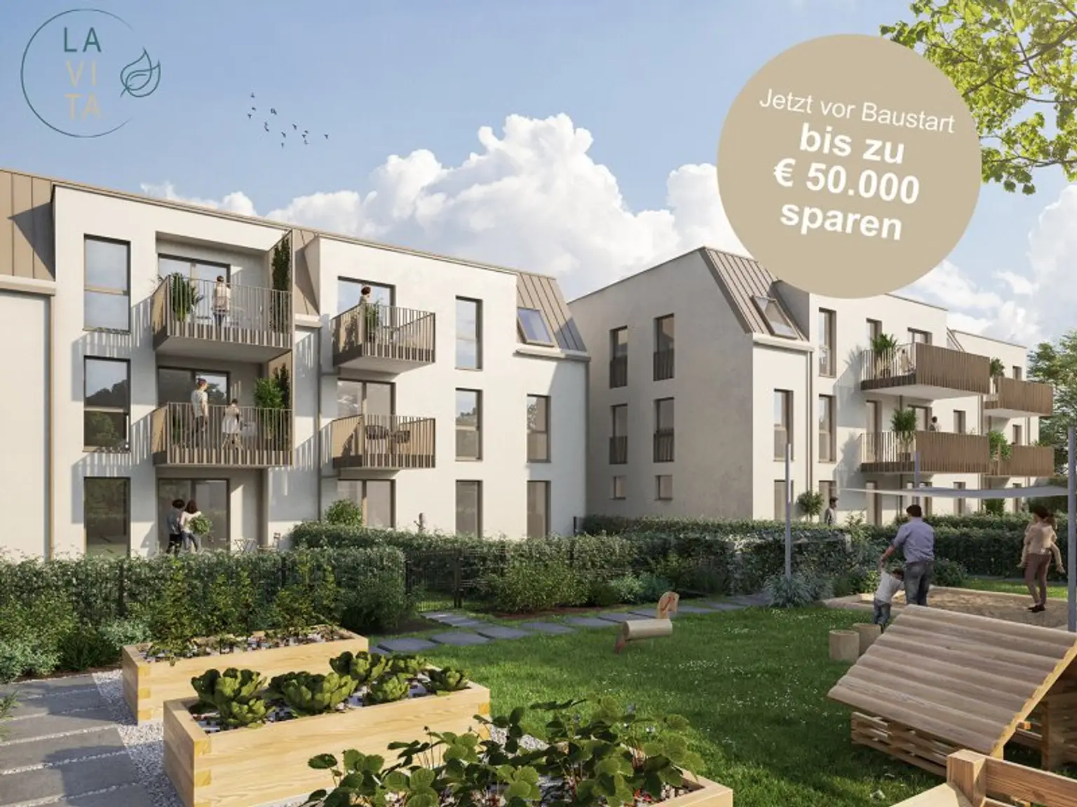 LAVITA – Ihr Eigenheim in Langenzersdorf – jetzt anfragen und sich von Anfang an ZUHAUSE fühlen