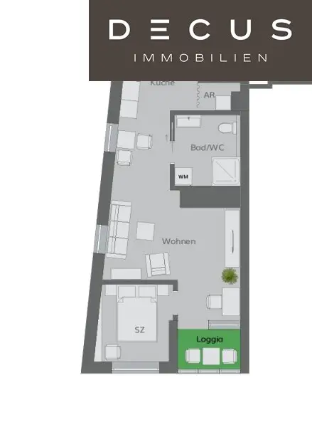 IM ZENTRUM | ZWEI-ZIMMER | BARRIEREFREI | NIEDRIGENERGIE