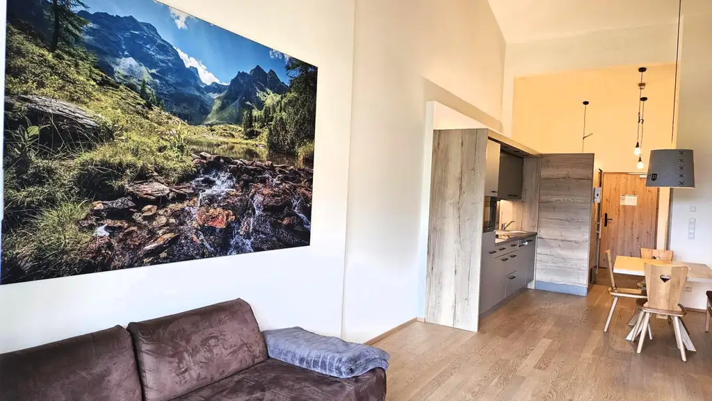 Perfekt aufgeteile kleine Penthouse Wohnung