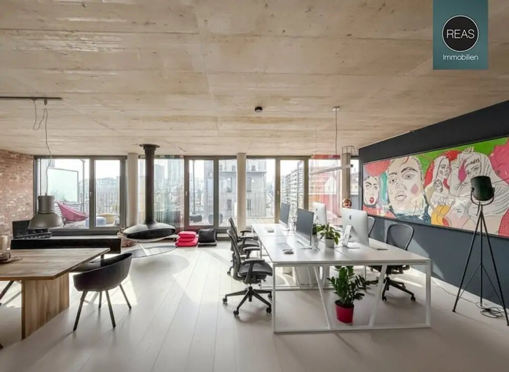 Atemberaubendes Penthouse Loft in der Brotfabrik Wien!