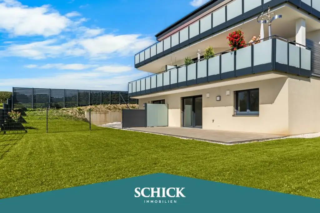 SERENA. Bezugsfertige Gartenwohnung beim Faaker See.
