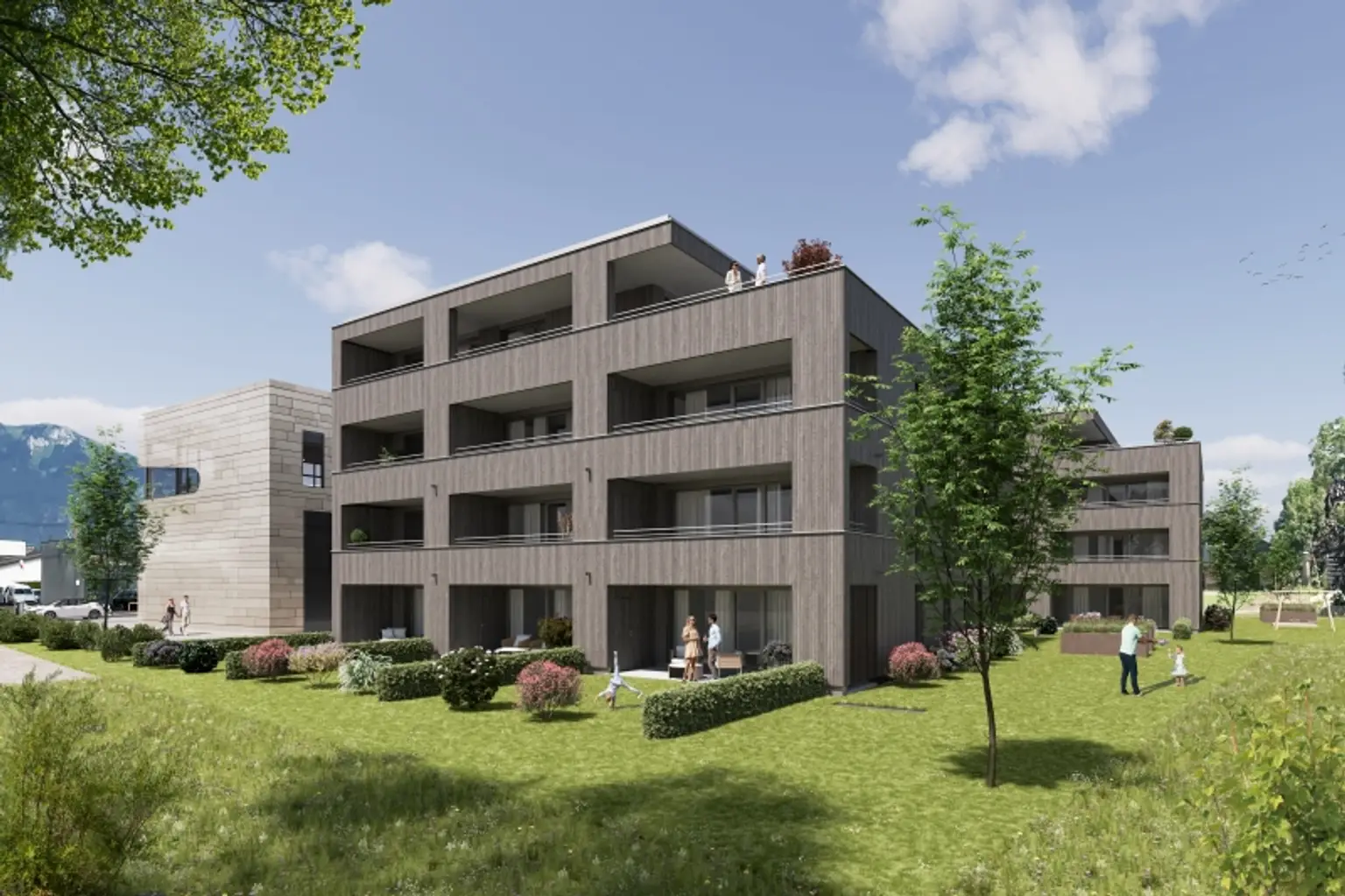 Erstbezug: Traumhafte 3-Zimmer-Terrassenwohnung