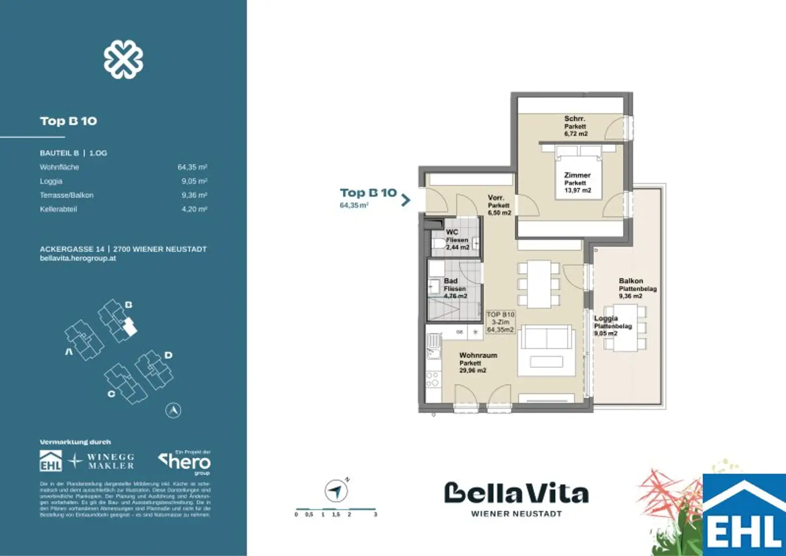 Ein Zuhause zum Aufblühen – moderne Wohnungen mit grünem Flair