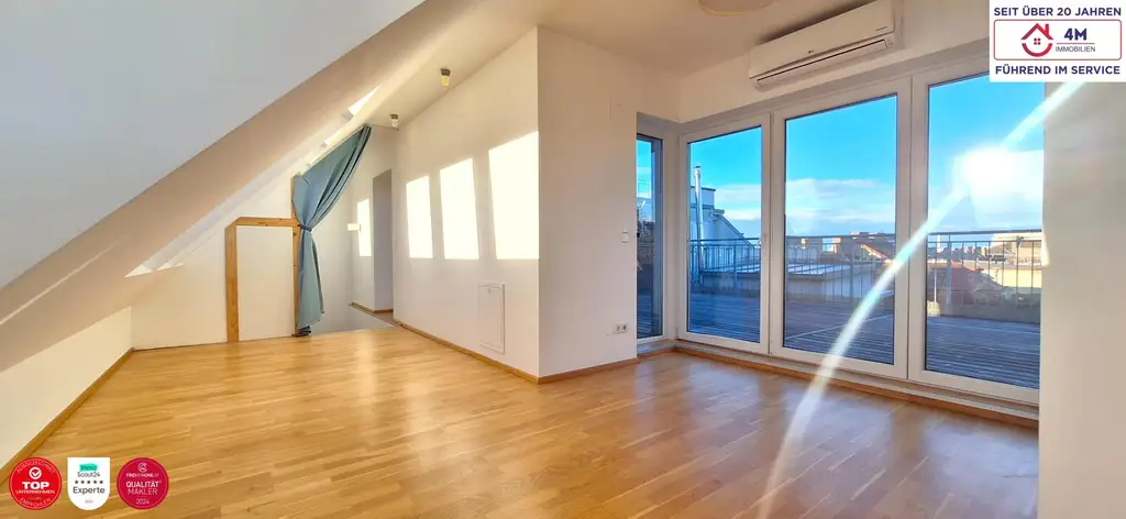 🏙️🌤️ Rooftop Living – Blick auf Stephansdom 🕍